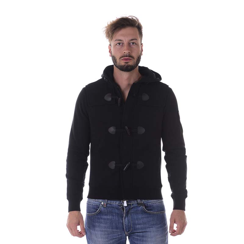 armani jeans aj卫衣男士秋冬连帽开衫短款外套宽松舒适百搭 6y6m686j