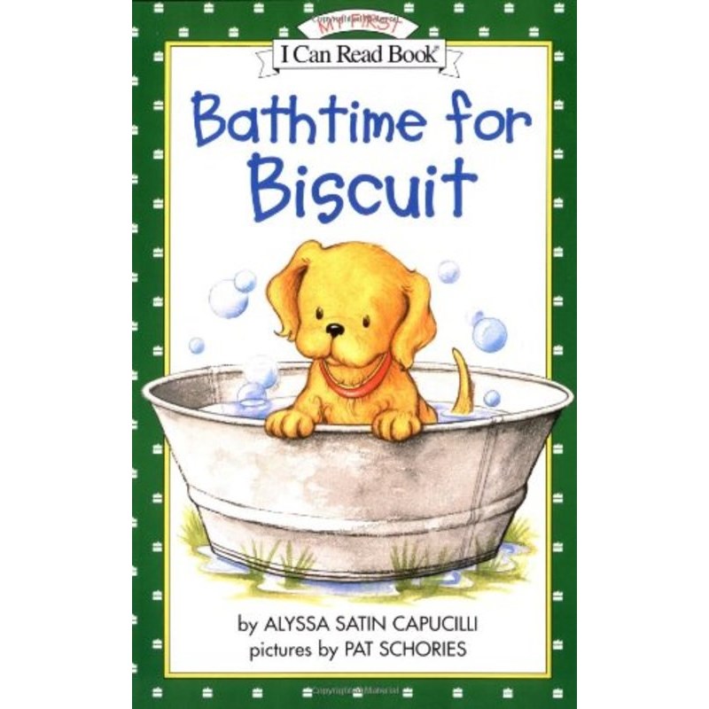 I Can Read My First Bathtime for Biscuit