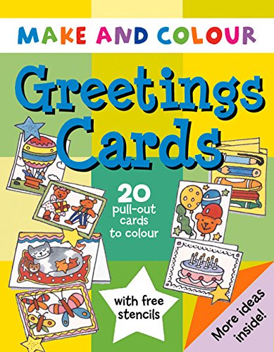 【预订】make and colour greetings cards