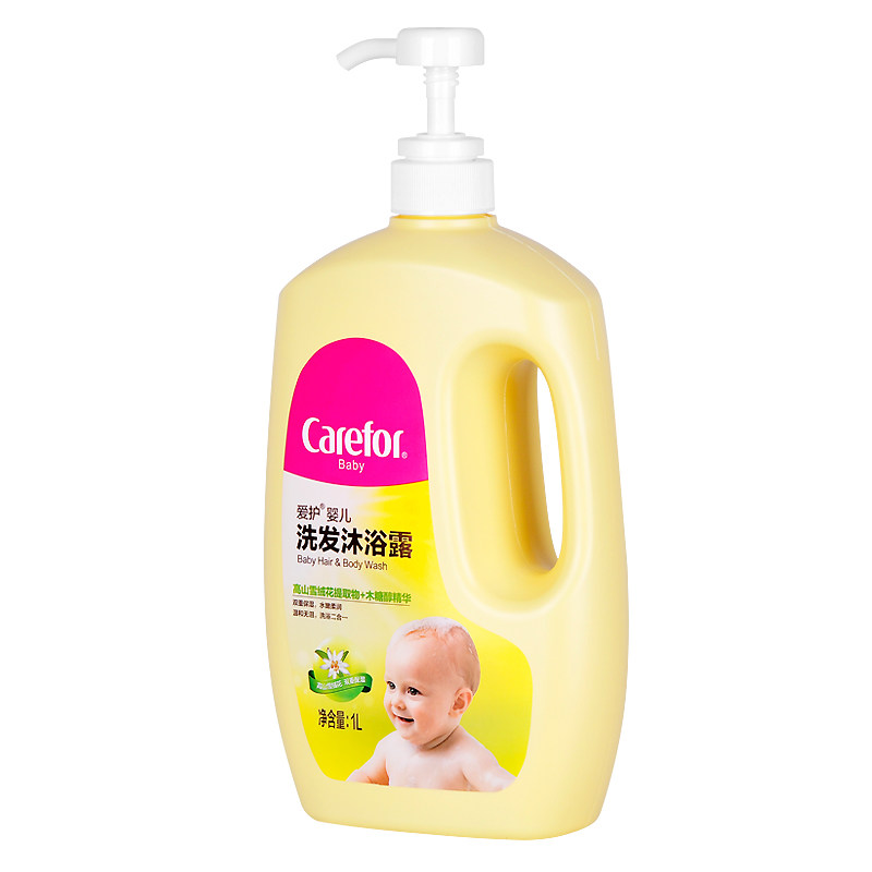 爱护婴儿洗发沐浴露二合一儿童洗发水这款适合多大孩子用的啊？
