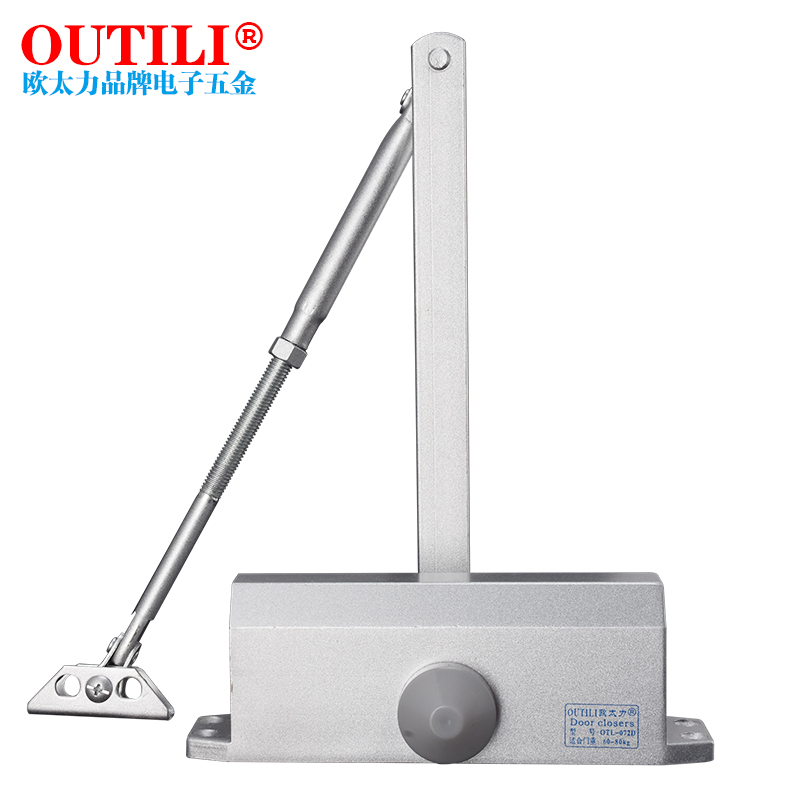 欧太力（OUTILI）加重型缓冲闭门器家用液压90度自动关门器 80KG防火门闭门器 072不定位