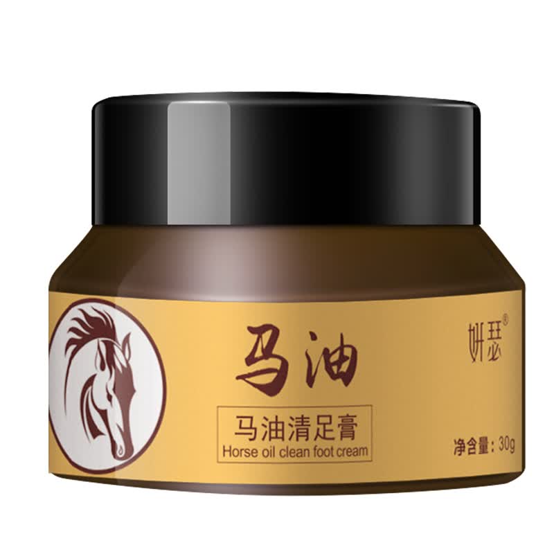 妍瑟 马油清足膏30g 马油膏脚臭护理膏脚