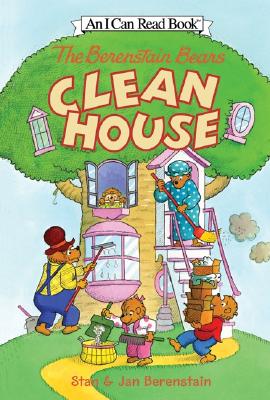 贝贝熊大扫除 The Berenstain Bears Clean House (I Can Read_ Level 1) 进口原版 英文
