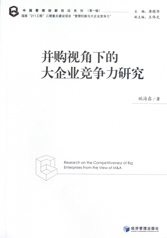 并购视角下的大企业竞争力研究/中国管理创新前沿系列