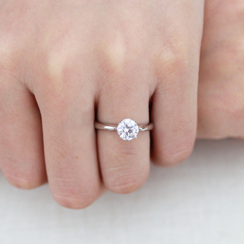 千影珠宝925银戒指女款求订婚戒八心八箭代刻字送礼物 80分效果 标签