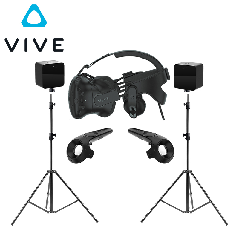 【无线支架头带套装】HTC VIVE 智能VR眼镜 PCVR 3D头盔