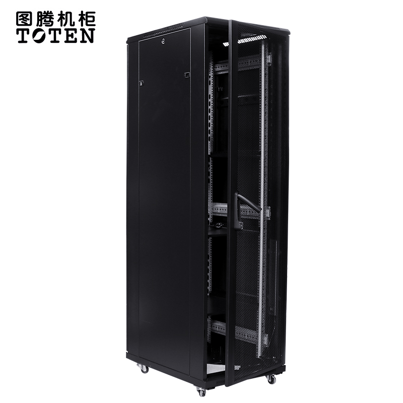 图腾(toten) g36047 网络机柜 47u加厚机柜 服务器机柜 19英寸网格门