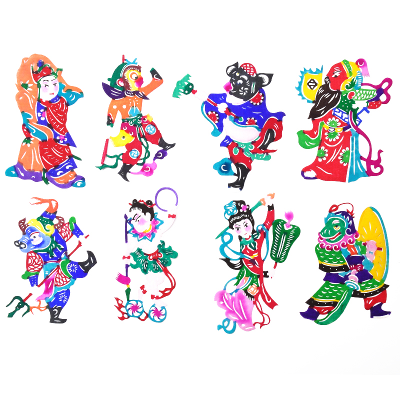 燕云州蔚县手工剪纸窗花中国风特色礼品礼物生肖剪纸成品工艺品作品