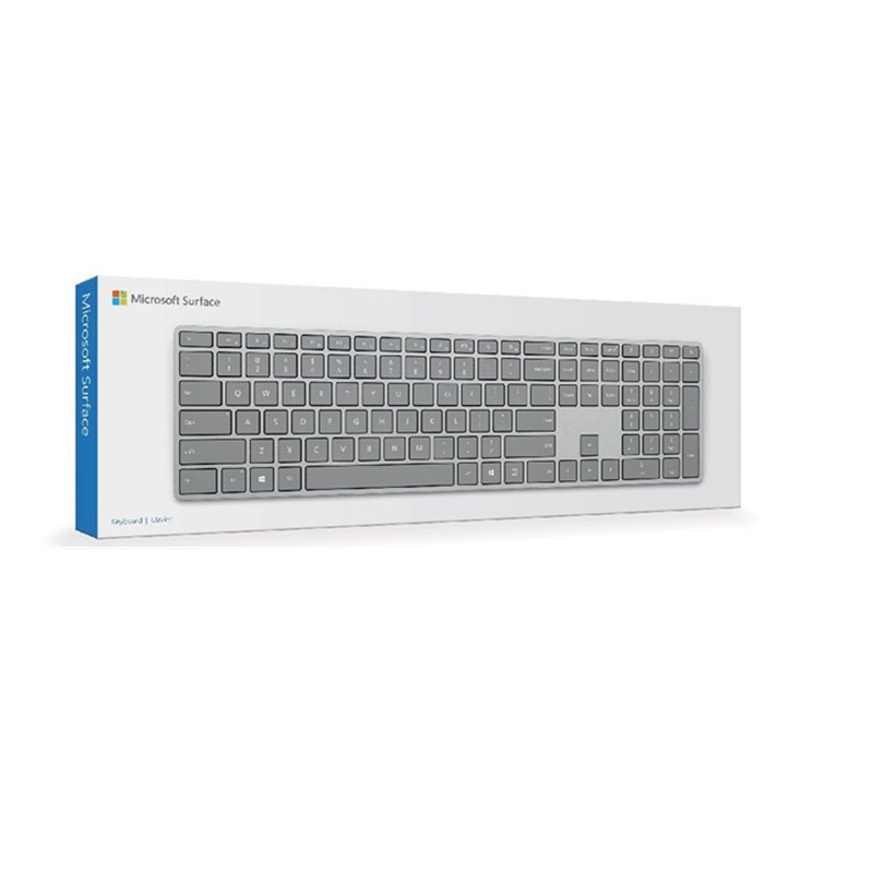Microsoft 全尺寸Surface无线键盘 舒适省电蓝牙键盘蓝牙4.0 Surface Keyboard