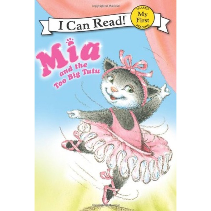 Mia and the Too Big Tutu 粉红色的拖鞋