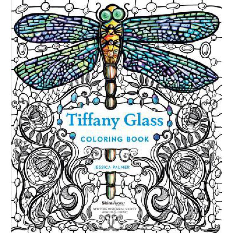 预订 Tiffany Glass Coloring Book