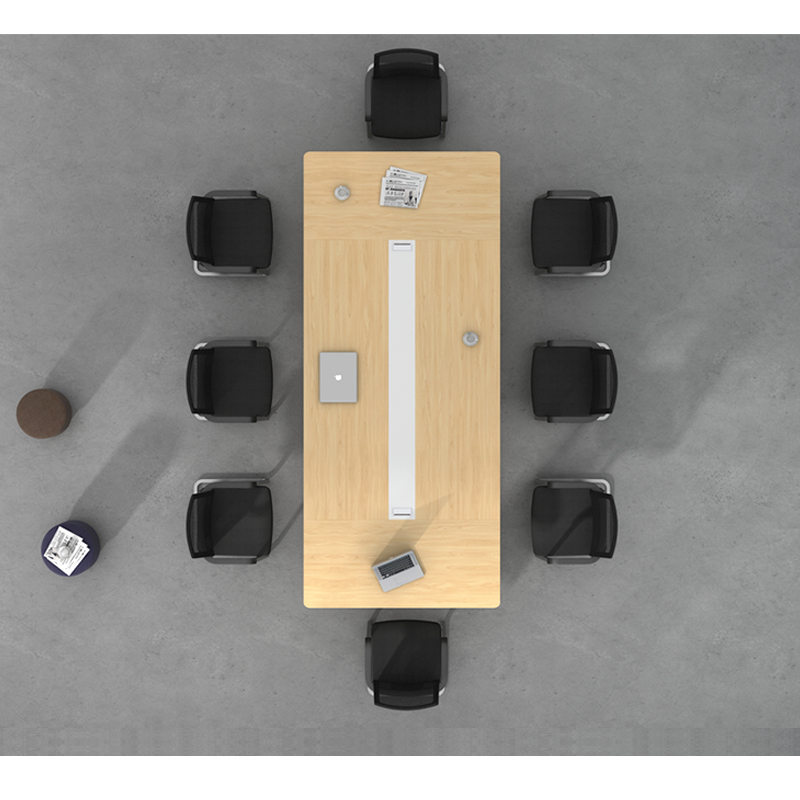 YOE.FTY优宜会议桌长桌长方形会客桌接待洽谈桌培训桌大小型会议桌椅组合 3.0*1.3米会议桌