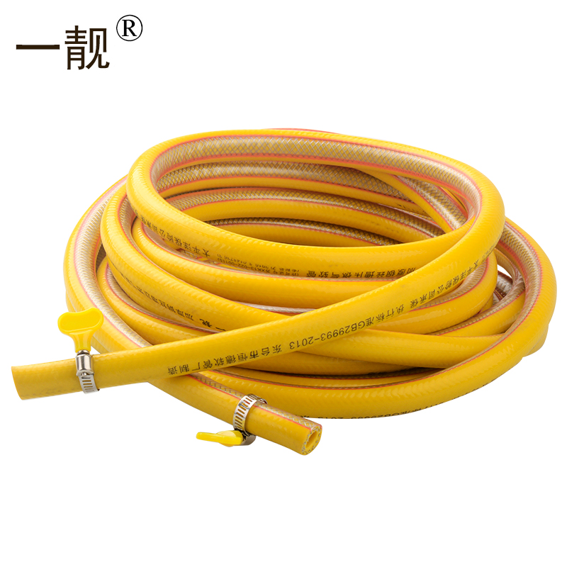 天然气管 液化气管灶具软管 e款:5层加厚双层钢丝  长度3米一根