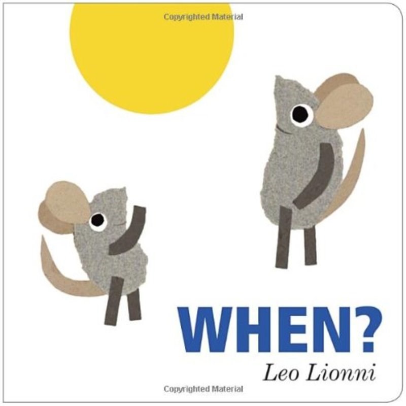 英文原版 儿童纸板书 When? Board Book
