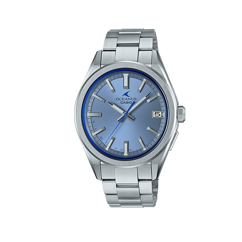 ����ŷ��CASIO������OCEANUS T200Sϵ������ʯ��ʿ�����ֱ�����/�粨/̫������� OCW-T200S-7AJF 2108.3Ԫ