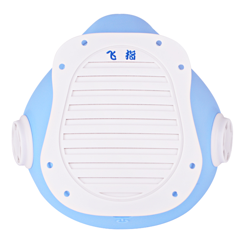飞指（FZair） 电动口罩 新风智能防雾霾粉尘 硅胶材质 抗菌 防飞沫 户外运动 透气 口罩 蓝色中号
