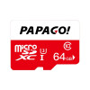 PAPAGO趴趴狗 64GB TF（MicroSD）存储卡 U3 4K 高度耐用视频监控卡 行车记录仪、监控专用卡