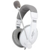 硕美科（SOMIC） 声丽（SENICC) ST2688 头戴式电脑耳麦游戏耳机 网课会议耳机 白色  双插头