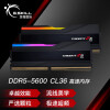 芝奇（G.SKILL）32GB(16Gx2)套装 DDR5 5600频率 台式机内存条-幻锋戟RGB灯条(黯雾黑)/C36