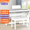 Roland罗兰电钢琴FP30X FP18 便携式88键重锤 初学者电子钢琴成人儿童 FP10升级 预定FP30X-WH白色+原装木架+三踏板+礼包