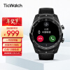 【TicWatch Pro 4G版】北斗四星定位智能通知4G独立通话NFC支付24小时心率户外运动智能触屏手表幻影黑