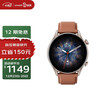 Amazfit 跃我 GTR 3 Pro 戈壁棕 血压筛查研究 150种运动模式 50米防水 心率监测 智能运动手表 华米科技出品