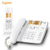 集怡嘉(Gigaset)无绳电话机 无线座机 子母机 办公家用 来电显示 全中文 免提 原西门子DL310一拖一套装(白)