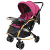 宝宝好 婴儿推车可坐可躺双向折叠婴儿车夏季冬季通用 可做摇椅 C3暗紫