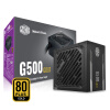 酷冷至尊（CoolerMaster）额定500W G500游戏电源（金牌/40ºC无损输出/静音风扇/质保五年）