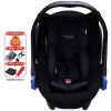 fengbaby 新生儿汽车安全座椅宝宝便携车载提篮式婴儿童摇篮0-15个月FB-906米黑色