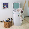 小鸭 3.5公斤迷你洗衣机 半自动单桶婴儿童小洗衣机 蓝光款 抹茶绿 XPB35-1708