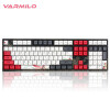 阿米洛（Varmilo）花旦娘静电容V2键盘 机械键盘 办公键盘 送礼键盘 白色背光 PBT键帽 MA108键 玫瑰红轴