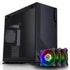 迎广INWIN103黑机箱+迎广INWINAJ120 三颗风扇 套装