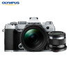 奥林巴斯（OLYMPUS）E-M5 Mark III EM5三代 微单相机 双头套机 银色（12-45mm）+（赠45mm ）