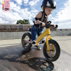 KinderKraft 德国平衡车儿童无脚踏单车滑步车滑行自行车 内置减震黄