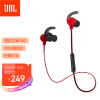 JBL T280BT 入耳式蓝牙无线耳机 颈挂式跑步运动耳机 苹果安卓手机游戏耳机 金属钛振膜 磁吸式带麦 红色