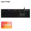 罗技（G）G512电竞游戏机械键盘 有线全尺寸RGB背光机械键盘 宏编程英雄联盟赛博朋克吃鸡键盘 【键盘+WPS教程卡套餐】C轴（青轴手感）