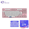 AKKO 3087 机械键盘 世界巡回东京樱花键盘 游戏键盘 女性 电竞 87键 吃鸡键盘 绝地求生  粉色 粉轴