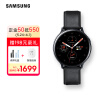 SAMSUNG Galaxy Watch Active2 三星手表 智能运动户外手表 蓝牙通话/运动监测/触控表圈 44mm钢制 伯爵黑