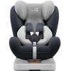 贝蒂乐儿童安全座椅汽车用婴儿宝宝安全椅新生儿车载座椅可坐躺 灰色（360度旋转+iso硬接口）