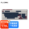 腹灵（FL·ESPORTS） 腹灵CMK98 98键无线2.4G蓝牙三模键盘全键热插拔RGB游戏键盘 三模无线-机械之心-MX冰薄荷轴