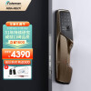 盖德曼（GateMan）韩国进口品牌 指纹锁 家用推拉式智能锁 防盗门电子锁 密码门锁 AK900 红古铜外开（免费安装）
