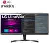 LG 34英寸 2K带鱼屏 HDR IPS屏 FreeSync 升降底座电脑显示器 微边 显示器 34WN750 -B