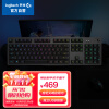 罗技（G）G512游戏机械键盘 有线 全尺寸104键 铝合金面板 RGB背光键盘 绝地求生英雄联盟 T轴 类茶轴 