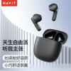 海威特（Havit）S2真无线蓝牙耳机舒适无感佩戴游戏耳麦降噪type-c口充电苹果华为安卓手机通用  黑色