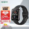OPPO Watch 2 42mm eSIM铂黑 全智能手表男女 运动电话手表  eSIM通信/双擎长续航/血氧监测通用华为手机