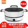 小米(MI)米家电磁炉青春版家用组合套装双频迷你型火锅汤锅火力智能温控灶 煮汤锅套装(米家电磁炉青春版+煮汤锅)