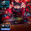 ROG 游侠RX 机械键盘 有线游戏键盘 光学触发机械蓝轴 RGB背光键盘 防水防尘键盘104键 黑色