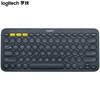 罗技(Logitech)K380 键盘 无线蓝牙键盘 办公键盘 女性 便携 超薄键盘 笔记本键盘 深灰色
