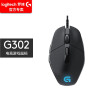 罗技（G） G302 有线游戏鼠标 电竞鼠标 6个宏编程按键 4000DPI四档可调 吃鸡绝地求生 黑色